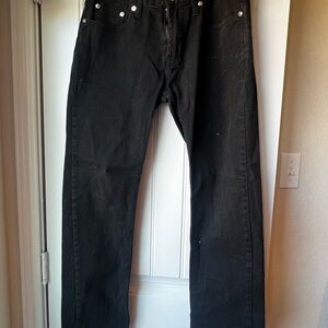 PacSun Men's Black Straight Jeans